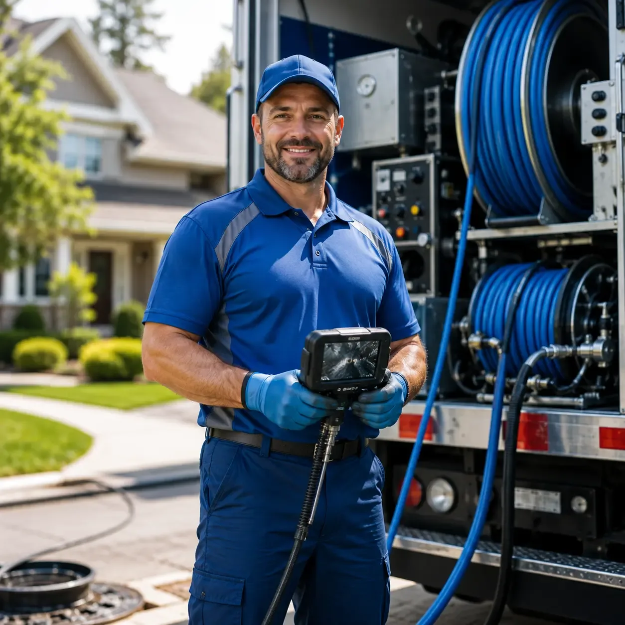 Local outdoor drain cleaning specialists in Porterfield, WI
